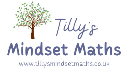 Tillys mindset maths logo white background